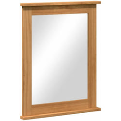Miroir VIGO marron miel 55,5 x 5 x 70 cm Bois massif en pin vidaXL