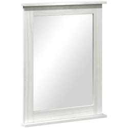 Miroir vigo Blanc 55,5 x 5 x 70 cm Bois massif en pin Vidaxl