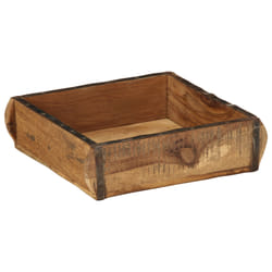 plateaux vidaXL 4 pcs 31x29x10 cm en bois massif récupéré