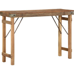 Vidaxl - Table Console 110x35x76 cm en Bois Massif Récupéré