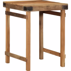 Cette table à manger rustique en bois massif va vraiment améliorer vos repas avec son beau grain et sa finition lisse. Parfai ...