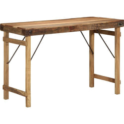 Vidaxl - Table de salle à manger 110x55x76 cm en bois massif de récupération