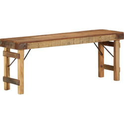 Vidaxl - Banc 110x35x46 cm en bois massif récupéré