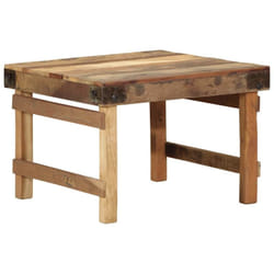 Table basse Marron 60 x 55 x 40 cm bois de récupération massif vidaXL