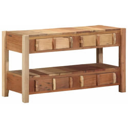 Vidaxl - Meuble Tv Marron 83 X 33 X 46 Cm Bois Massif De Récupération