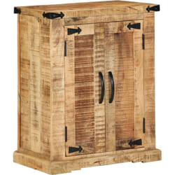 Vidaxl - Buffet 55x35x70 cm Bois massif Mangue brut