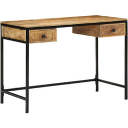 Vidaxl - Bureau Marron 105 X 50 X 75 Cm Bois De Manguier Massif