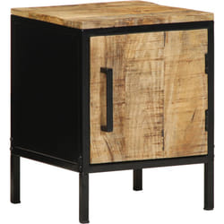 Vidaxl - Table de nuit 30 x 30 x 40 cm en bois d'acacia brut