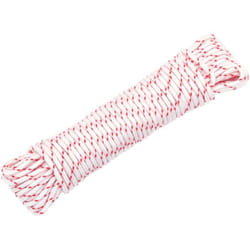 Vidaxl - Cordon de démarrage à tirer blanc et rouge Ø3 mm 10 m nylon