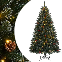 vidaXL Sapin de Noël LED 180 cm