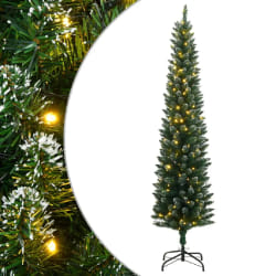 vidaXL Sapin de Noël mince 150 cm 150 LED