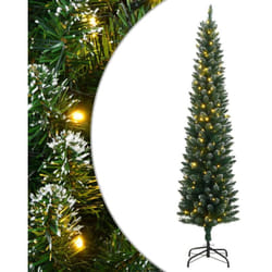 Vidaxl - Sapin de Noël artificiel mince 300 led 180 cm
