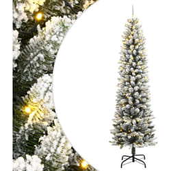Vidaxl - Sapin de Noël artificiel 150 led et neige floquée 150 cm