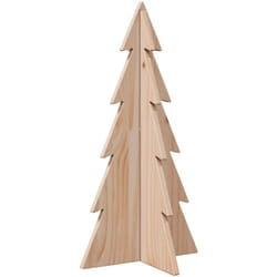 Arbre de Noël en bois pour décoration 59,5cm bois massif de pin Vidaxl
