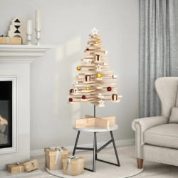 Arbre de Noël en Bois vidaXL 100 cm