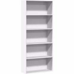 Cette armoire à livres classique, au design épuré, est un supplément décoratif et pratique à votre décor actuel. Matériau dur ...