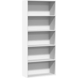Bibliothèque blanc 80x30x189 cm bois d'ingénierie - Vidaxl