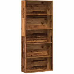 Cette armoire à livres classique, au design épuré, est un supplément décoratif et pratique à votre décor actuel. Matériau dur ...