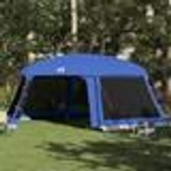 vidaXL Tente de piscine moustiquaire amovible parois maille bleu azur tente bleue tente de jardin abri de jardin tente 4100631