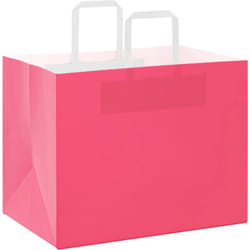 Vidaxl - Sacs en papier 50 pcs avec poignées rose 32x22x24 cm
