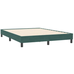 Sommier À Lattes De Lit Sans Matelas Vert Foncé 140x210 Cm Vidaxl