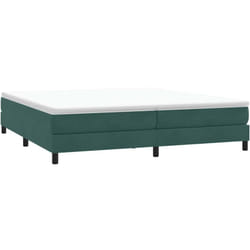 Vidaxl - Sommier à lattes de lit sans matelas vert foncé 200x210cm