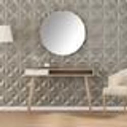 vidaXL Panneaux muraux 48 pcs béton 50x50 cm XPS 12 m² origami