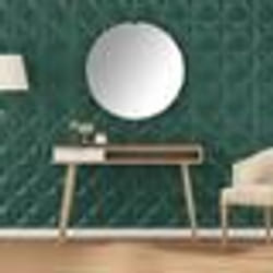 vidaXL Panneaux muraux 24 pcs vert 50x50 cm XPS 6 m² origami