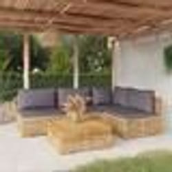 vidaXL Panneaux muraux 48 pcs béton 50x50 cm XPS 12 m² étoile