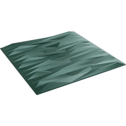 Vidaxl - Panneaux muraux 24 pcs vert 50x50 cm xps 6 m² pierre