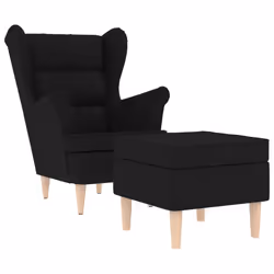 VidaXL 3307991, Tissu, Noir, mousse, 740 mm, 840 mm, 1000 mm