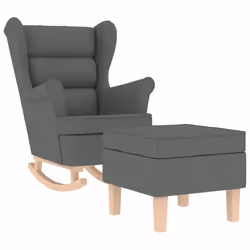 VidaXL 3307998, Tissu, Gris, mousse, 110 kg, 520 mm, 520 mm