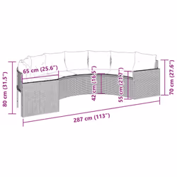 VidaXL 3318514 Canapé de patio - Vue supplémentaire 5