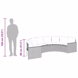 VidaXL 3318514 Canapé de patio - Vue supplémentaire 6