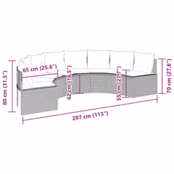 VidaXL 3318522 Canapé de patio - Vue supplémentaire 5
