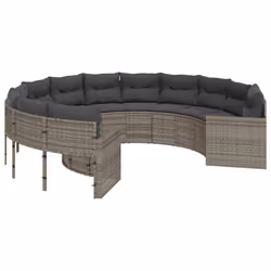 VidaXL 3318532, Gris foncé, 110 kg, 2400 mm