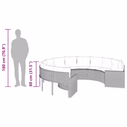 VidaXL 3318532 Canapé de patio - Vue supplémentaire 8