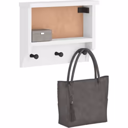 Maintenez votre couloir, votre salon ou d'autres endroits en bon ordre avec ce porte-manteau mural en bois ! Matériau robuste ...