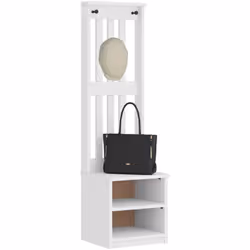 Créez une atmosphère chaleureuse et accueillante juste devant votre porte avec ce porte-manteau élégant ! Matériau durable :  ...