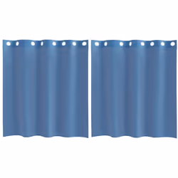 Profitez d'une pièce bien éclairée sans éblouissement excessif avec ces rideaux en voile. Matériau durable : le rideau est co ...
