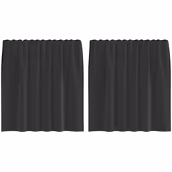 Profitez d'une pièce bien éclairée sans éblouissement excessif avec ces rideaux en voile. Matériau durable : le rideau est co ...