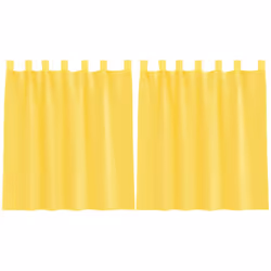 Profitez d'une pièce bien éclairée sans éblouissement excessif avec ces rideaux en voile. Matériau durable : le rideau est co ...