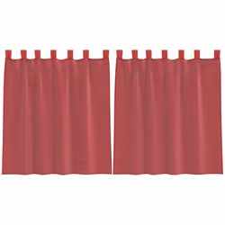 Profitez d'une pièce bien éclairée sans éblouissement excessif avec ces rideaux en voile. Matériau durable : le rideau est co ...