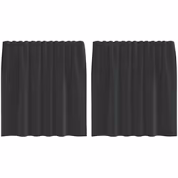 Profitez d'une pièce bien éclairée sans éblouissement excessif avec ces rideaux en voile. Matériau durable : le rideau est co ...