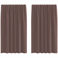 Profitez d'une pièce bien éclairée sans éblouissement excessif avec ces rideaux en voile. Matériau durable : le rideau est co ...