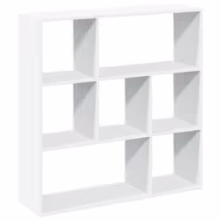 VidaXL 3310298, Blanc, 11 étagères, Bois, Bois, 1020 mm, 290 mm