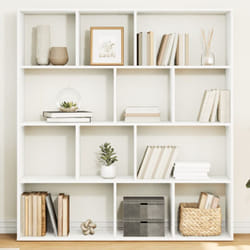 Vidaxl - Bibliothèque blanc 132x29x141,5 cm bois d'ingénierie
