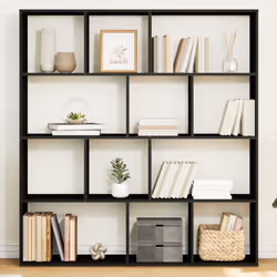Cette armoire à livres classique, au design épuré, est un supplément décoratif et pratique à votre décor actuel. Matériau dur ...