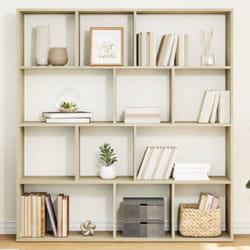 Vidaxl - Bibliothèque chêne sonoma 132x29x141,5 cm bois d ingénierie