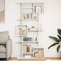 Cette armoire à livres classique, au design épuré, est un supplément décoratif et pratique à votre décor actuel. Matériau dur ...
